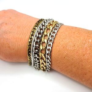 Jennybird Austin cuff, mixed metals bracelet